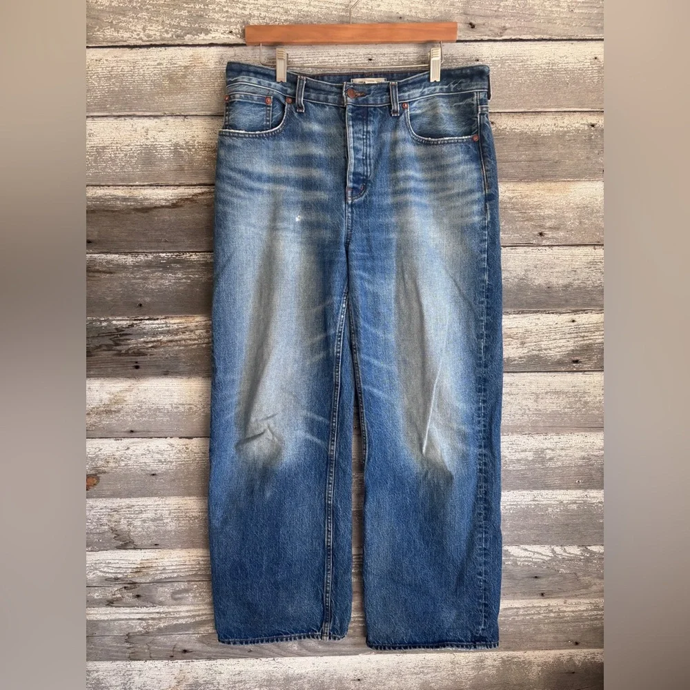 Madewell low-slung baggy jeans, size 28 - Picture 4 of 5